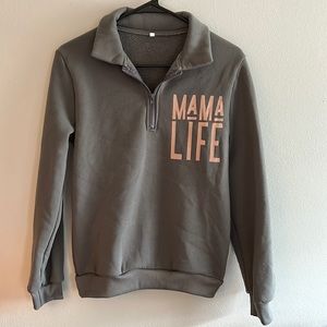 Mama life zip up